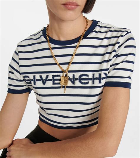 crop top givenchy|Givenchy T.